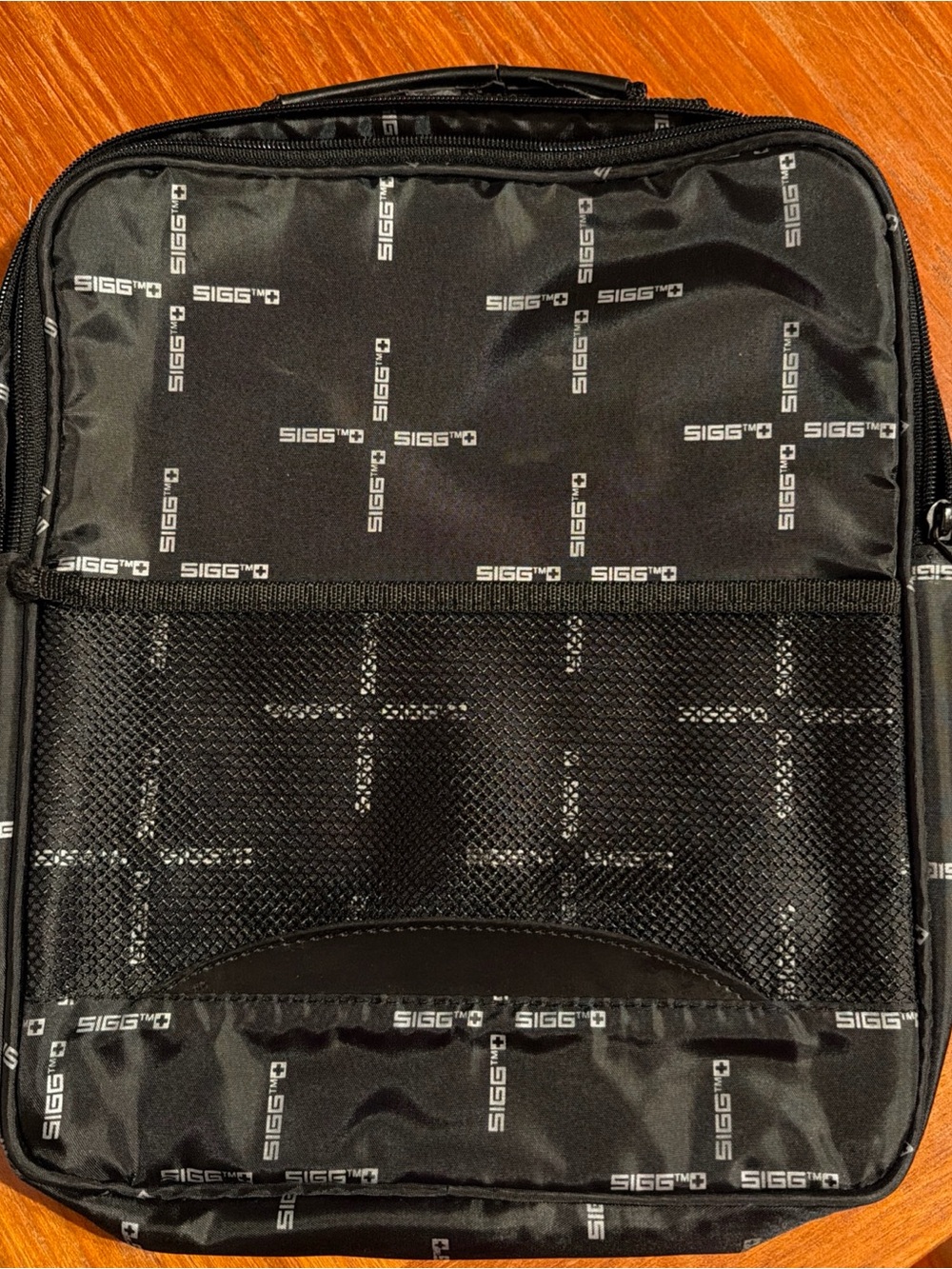SIGG Laptop Traveling Case Passed Bag Logo Black Zipper One Vertical Handle